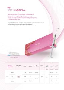 MISFILL Filler Catalog ENG Page 5 | FACEPHARM KOREA Co., Ltd.