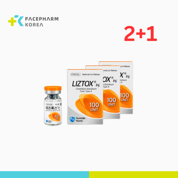 Liztox 100units 3pcs