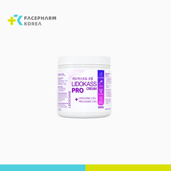 Lidokass Pro Cream 500g